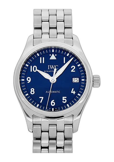 iwc 3238|IWC Pilot's Watch 36 Blue 324008 Price, Specs, Market Insights .